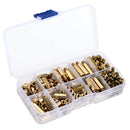 Suleve M4BH2 180Pcs M4 Male-Female Brass Hex Column Standoff Support Spacer Pillar for PCB Board