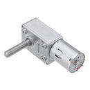 Machifit JGY370 DC 24V Self-locking Worm Gear Motor 10/30/90/150RPM Gear Turbine Reduction Motor