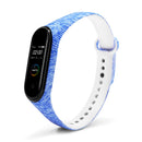 Colorful Pattern Watch Band Watch Strap Silicone Strap for Xiaomi Miband 4 Miband 3