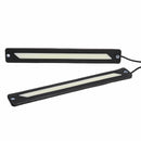Flexible COB LED Daytime Running Strip Lights DRL Car Driving Fog Lamp 12V 6W 660LM White 2PCS