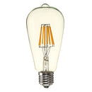 E27 ST64 8W Clear Cover Dimmable Edison Retro Vintage Filament COB LED Bulb Light Lamp AC110/220V