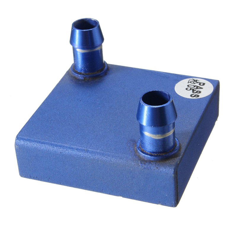 41x41x12mm Aluminium Water Cooling Heatsink Block Waterblock Liquid Cooler For CPU GPU