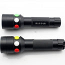 Yupard Q5 600LM 13LEDs 7Modes Railway Signal LED Flashlight White/Red/Green/Yellow Light