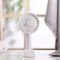 Handheld Table Lamp Fan Mini Portable USB Charging Mobile Phone Holder Desktop 3 in 1 Lighting