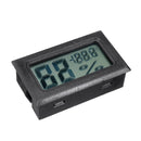 Excellway Mini Embedded LCD Digital Display Temperature Humidity Meter Cordless Thermometer Hygrometer