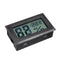 Excellway Mini Embedded LCD Digital Display Temperature Humidity Meter Cordless Thermometer Hygrometer