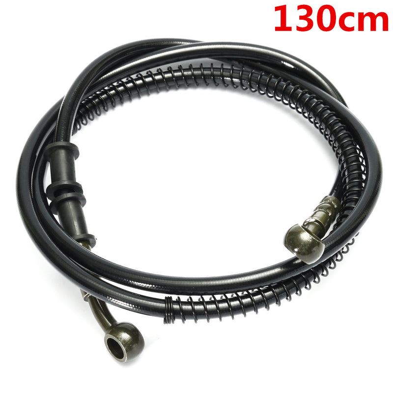 50cm - 190cm Motorcycle Braided Brake Clutch Oil Hose Line Pipe 10mm