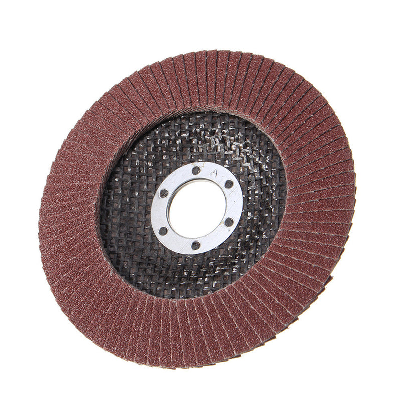 10pcs 125mm 40-120 Grit Sanding Flap Discs Metal Grinding Angle Grinder Wheel