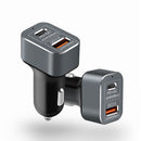 Bakeey 69W QC3.0 PD Type C Fast Charging USB Car Charger For iPhone XS 11 Pro Huawei P30 Pro Mate 30 Xiaomi Mi9 9Pro  Oneplus 6T 7 Pro