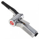 Linear 7100 10mm Pneumatic Air Belt Sander Drawing Machine Polishing Grinding Die-casting Aluminum Tools with 2Pcs Sanding Belts