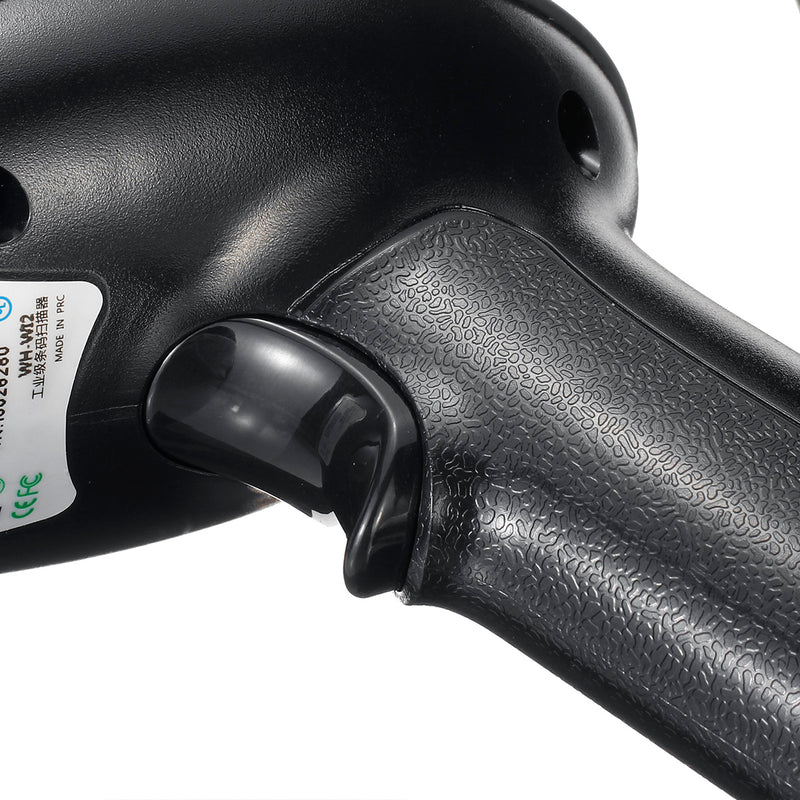 2.4G Portable Barcode Bar Code 650nm 2D Handheld Scanner Reader 25mA DC5V Barcode Reader Scanner (350 times per second)