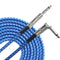 FLGW-24 3m Guitar Cable 6.5mm Jack Audio Cable for Guitar Mixer Amplifier Bass