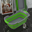 Portable Silicone Baby Shower Pet Bath Tub Foldable Bathtub Safety Cat Dog Toys Bath Tubs