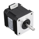 HANPOSE 17HS4401S-D150S Double Shaft 48mm Nema 17 Stepper Motor 42 Motor 42BYGH 1.6A 45N.cm 4-lead for CNC Laser 3D Printer
