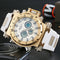 STRYVE S8015 5ATM SWISS Movement Chrono Date Week  Dual Display Digital Watch