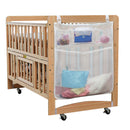 Foldable Baby Thing Organizer Crib Cot Bedside Hanging Storage Bag Diaper Nappy Clothes