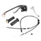 Brake Lever Hand Grips Throttle Cable Kits For Yamaha PW50 PY50