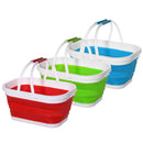 Folding Collapsible Water Bucket Outdoor Portable Camping Picnic Silicone Basket Barrel