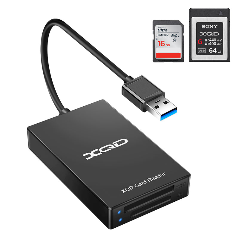 Rocketek XQD03 XQD Card Reader USB3.0 Memory Card Reader for M/G Series for Mac OS