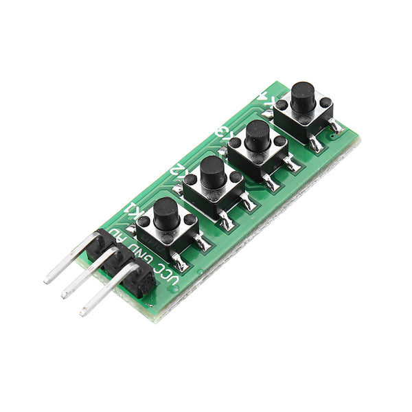5pcs Keypad 4 Button Key Module Switch Keyboard For  UNO MEGA2560 Breadboard