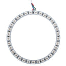 4PCS RGB 100MM Multi-Color 5050 Flash LED SMD 12V Angel Eyes + Remote Control