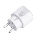 Smart WiFi Socket Voice Remote Control Electricity Statistics Timing Electric Plug Socket European Socket Compatible with Amazon Alexa IFTT Google Home Assistance