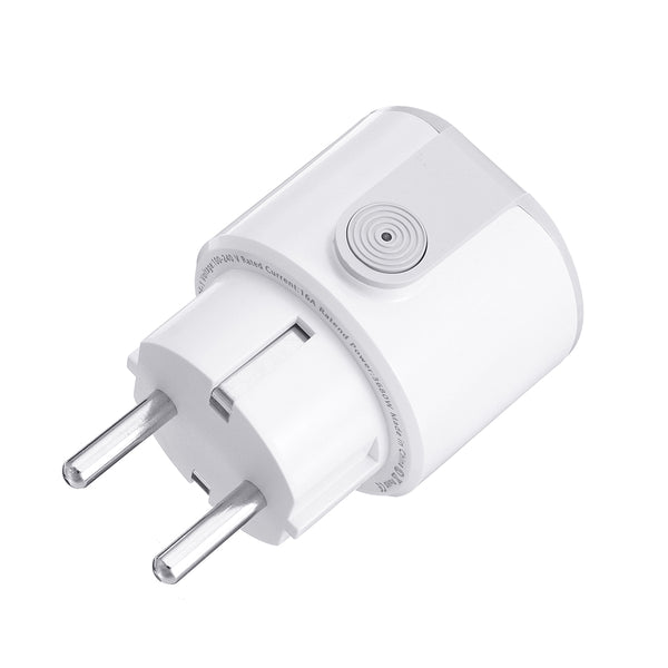 Smart WiFi Socket Voice Remote Control Electricity Statistics Timing Electric Plug Socket European Socket Compatible with Amazon Alexa IFTT Google Home Assistance
