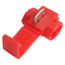 50pcs Lock Wire Electrical Cable Connector Quick Splice Terminals Crimp For Car