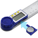 Drillpro 0-200mm Digital Meter Angle Inclinometer Digital Angle Ruler Electron Goniometer Protractor