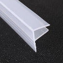 1M F-Shape Bath Shower Screen Door Window Water Sealing Strip Straight  6/8/10/12mm
