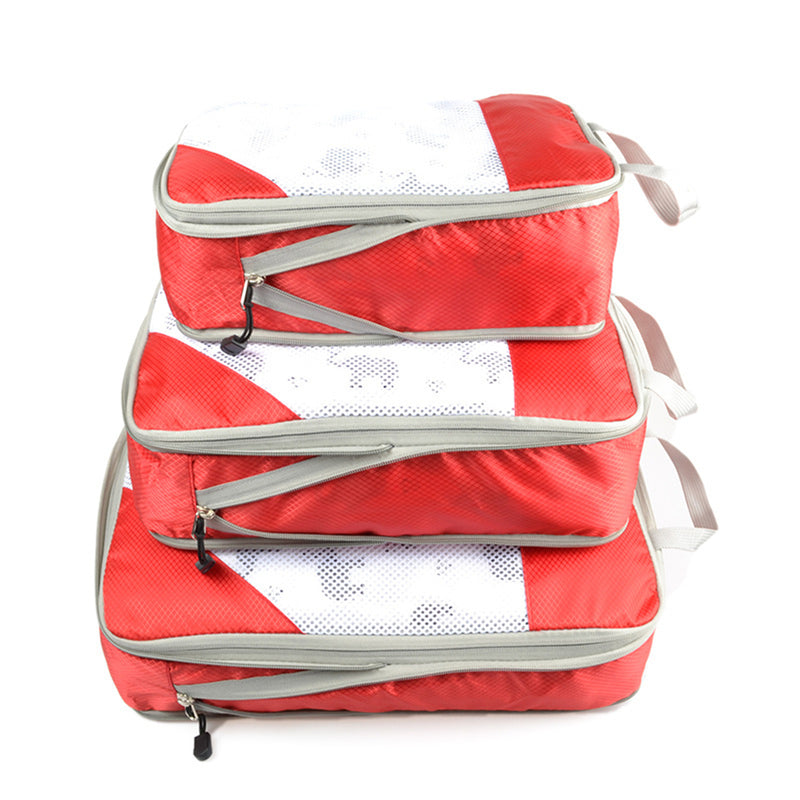 3PCS Waterproof Packing Bags Outdoor Traveling Luggage Storage Bag Clothes Bags