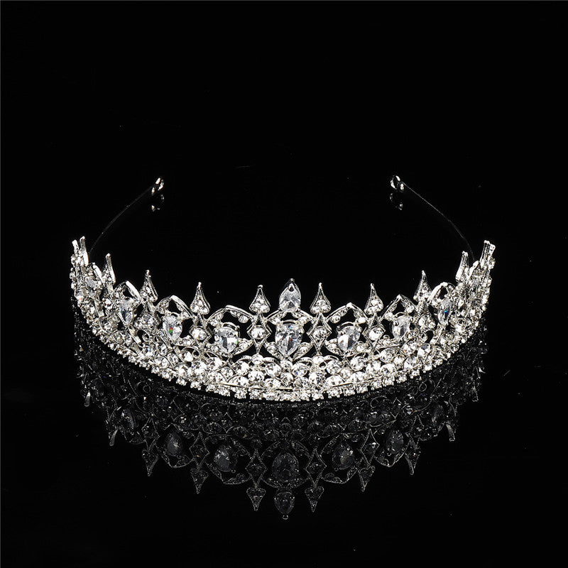 Wedding Prom Jewelry Pageant Crown Headband Crystal Rhinestone Princess Tiara Bridal Headband