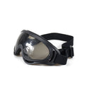 GHOST RACING Motorcycle Retro Racing Goggles Wind Dust Proof ATV Sunglasses Black Frame