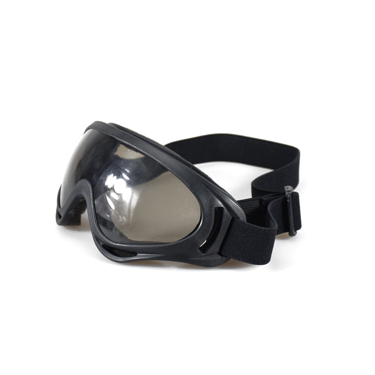 GHOST RACING Motorcycle Retro Racing Goggles Wind Dust Proof ATV Sunglasses Black Frame