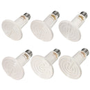 Diameter 75mm Ceramic Emitter Heated Pet Appliances Reptile Heat Lamp LED Bulb 25W/50W/75W/100W/150W/200W AC 220V
