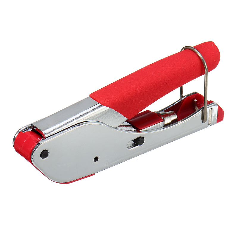 Coaxial Cable Clamper Stripping Clamper Set Net Clamper Set Combination Tool 20 F Connector Coaxial Tool Set Cable Wire Crimper Plier Stripper Compression Clamp