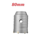Round Rod 350MM Concrete Drill Hole Saw Cutter Air Conditioner Wall Puncher