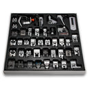 42 PCS Domestic Sewing Machine Foot Presser Feet Kit Sewing Machine Accessories