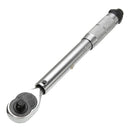 3/8inch Preset Adjustable Torque Wrench Molybdenum Steel Polished Chrome
