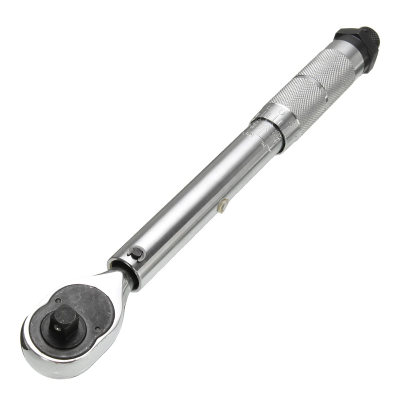 3/8inch Preset Adjustable Torque Wrench Molybdenum Steel Polished Chrome