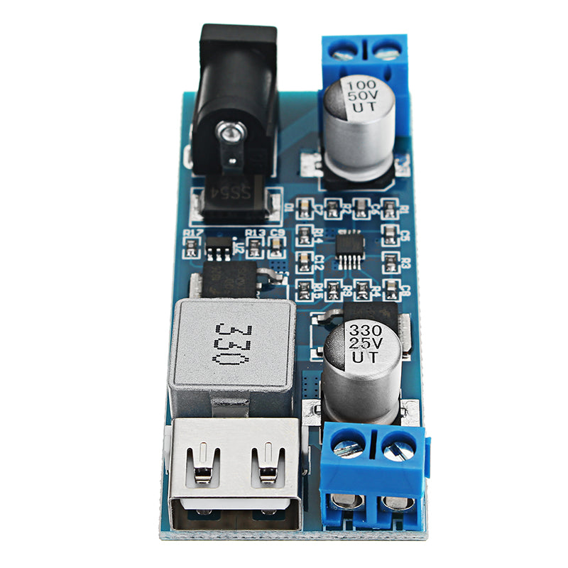 5Pcs XH-M249 DC5V 6A Step Down Module 12V/24V to 5V Power Supply USB Charging 5A 30W