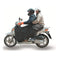 420D Waterproof Fleece Lined Motorcycle Scooter Electric Bike Leg Cover Thermal Apron Winter Warmer Bib Knee Blanket Windproof Protector