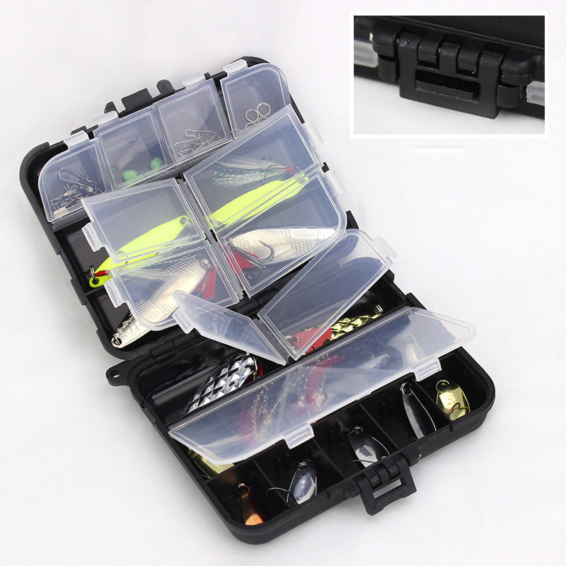 ZANLURE 36pcs/set Atificial Hard Bait Spinner Fishing Lure Luminous Beads Sequin Fishing Lure Suit