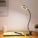 Creative 7W LED USB Dimmable Clip On Work Reading Light Eye-care Desk Table Lamp