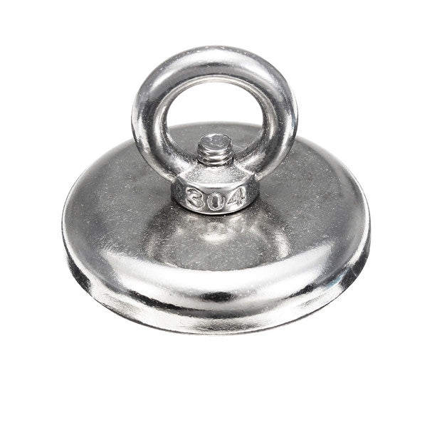 42x30mm 30KG Recovery Neodymium Magnet Hook Metal Detector Strong Sea Fishing Diving Hunting Sucker