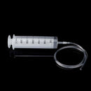 350ml Plastic Syringe with 1m Tubing for Refilling and Measuring Liquids Industrial Glue Applicator
