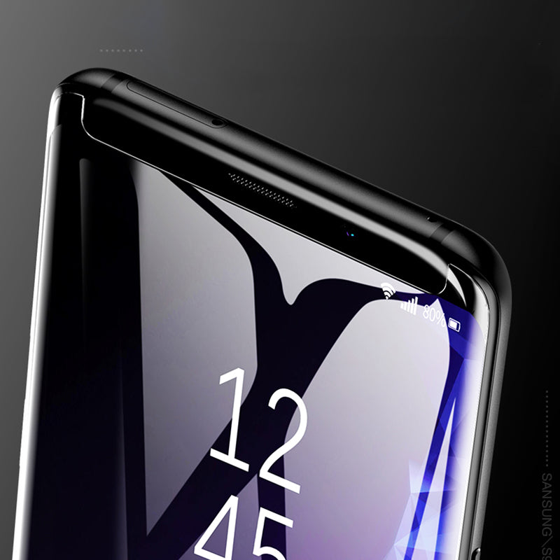 Bakeey UV Glue Full Adhesive Clear 3D Curved Edge Tempered Glass Screen Protector For Samsung