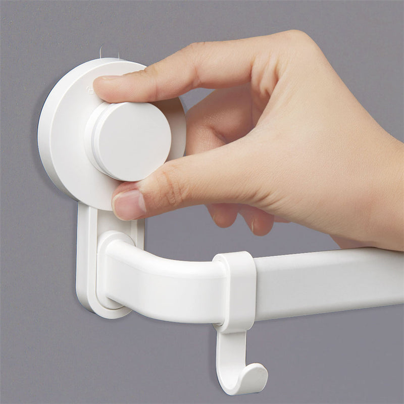 ABS No Drilling Storage Holder Towel Rack Bathroom Organizer Shelf from Xiaomi Youpin