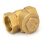 TMOK 1/2" 2/3" 1" Brass Swing Check Valve Female NPT Threaded Durable Brass Construction Valves