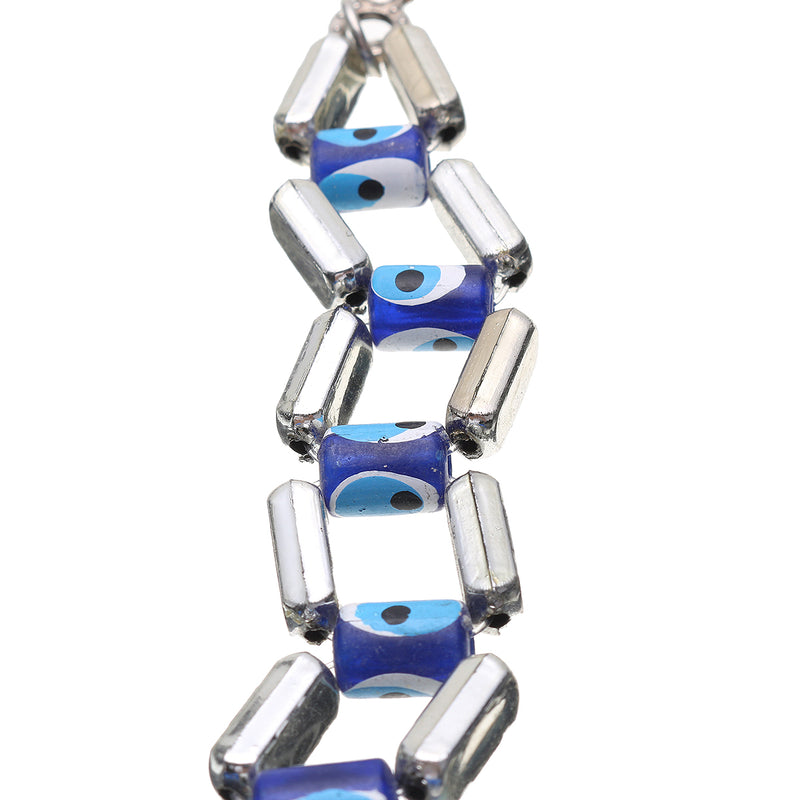 Turkish Blue Glass Evil Eye Amulet Wall Hanging Lucky Protection Home Decorations